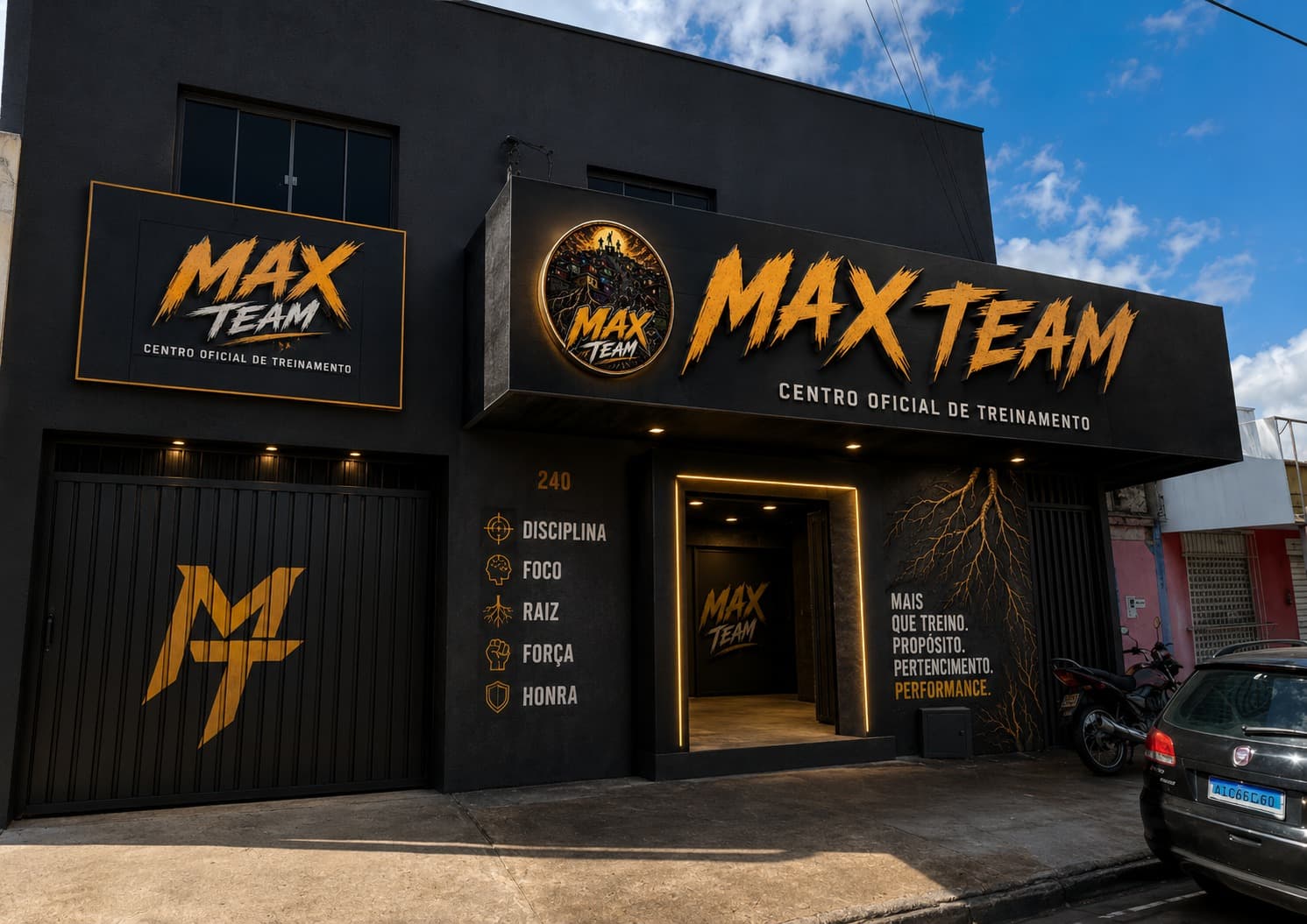 Centro de Treinamento MAX TEAM - Estrutura Tatame